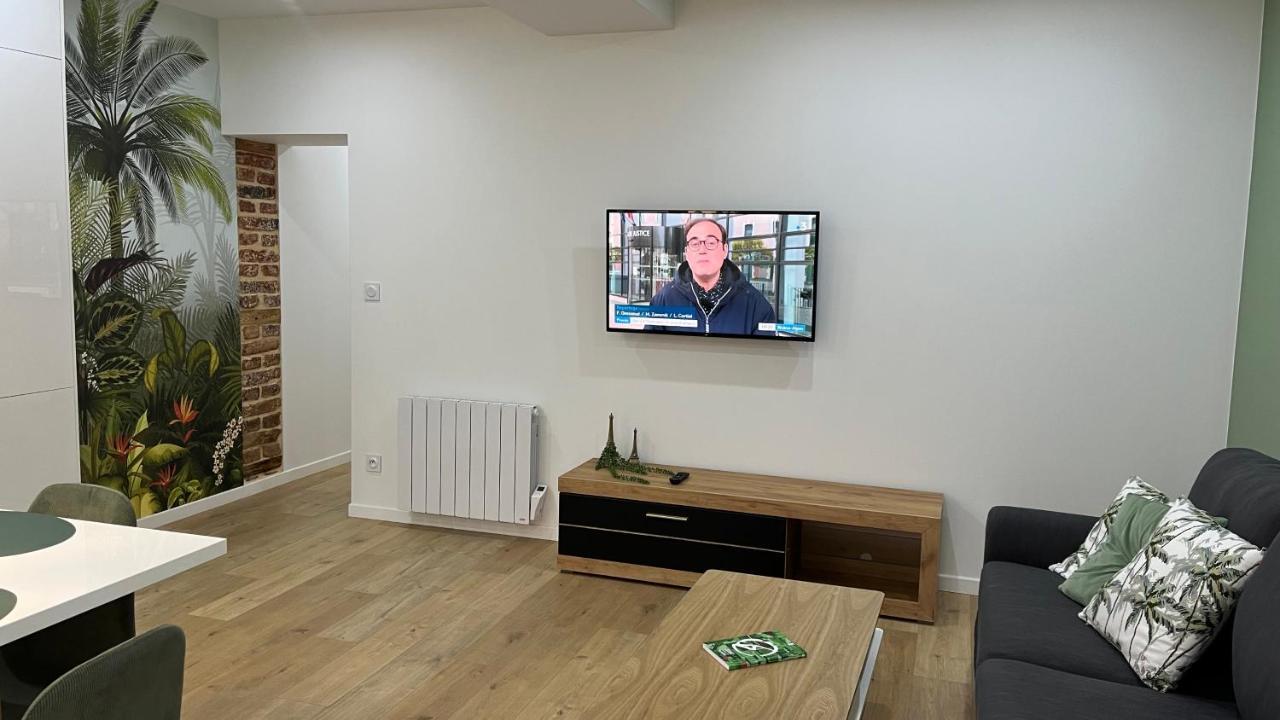 Appartement Luxe Jaune Saint-Etienne  Buitenkant foto